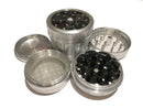 SharpStone Version 2.0 (2.2" Inch) Clear Top Shredder - 4pc, Medium, Silver